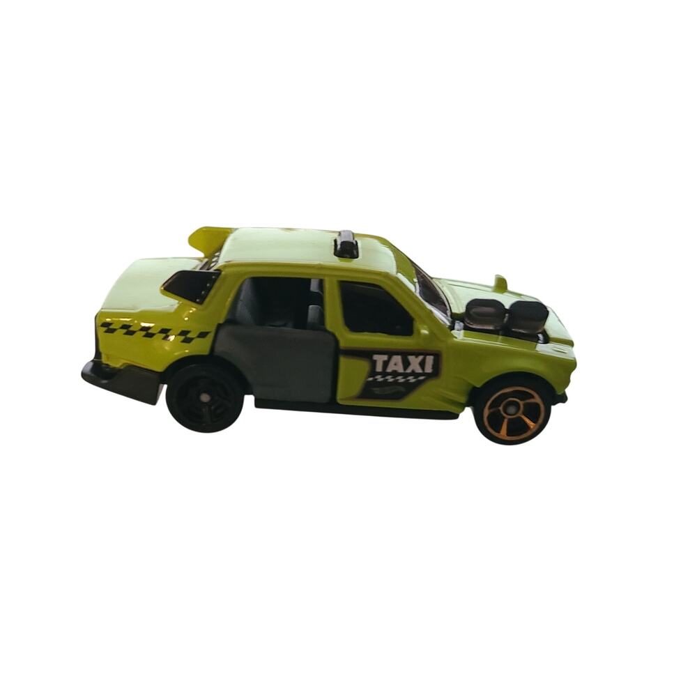 2017 Hot Wheels TIME ATTAXI Green 92/365 LOOSE City Works